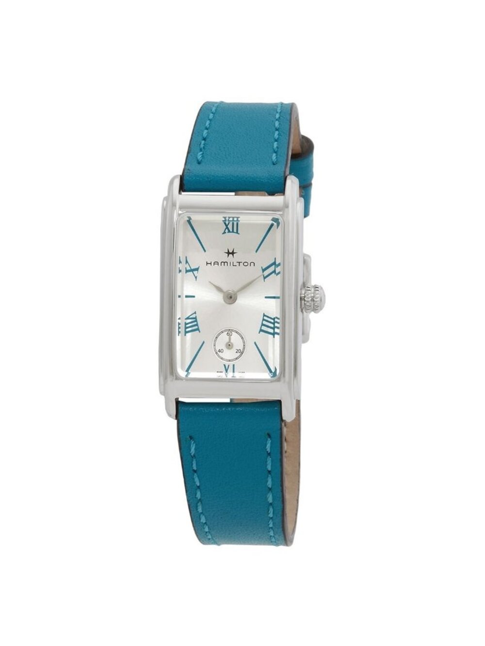 NWT Hamilton American Classic Ardmore Quartz Silver Dial Ladies Watch